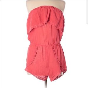 Never worn Billabong romper/swim cover up